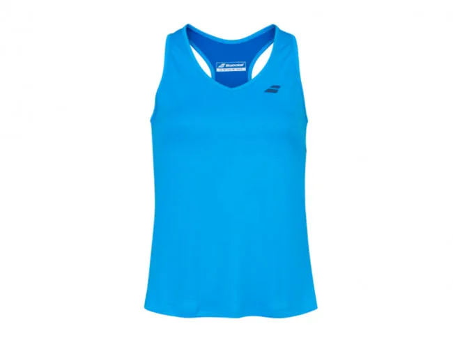 BABOLAT CANOTTA TENNIS DONNA  3WP1071 4049  PLAY TANK TOP BLUE/ASTER