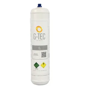 Bombola di ossigeno per miniflame 110 bar 950 ml 