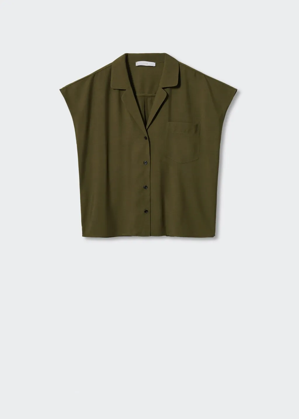 Camicia fluida tasca