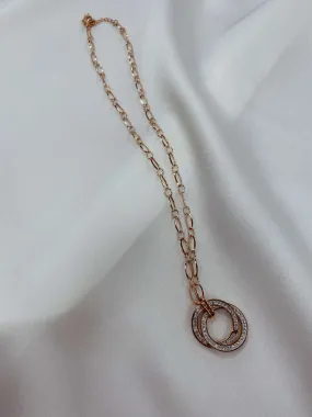 COLLANA CERCHI – Acciaio