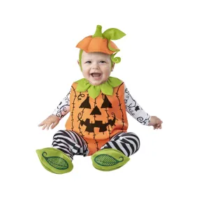 Costume Carnevale Halloween Zucca Incharacter 0-24 mesi