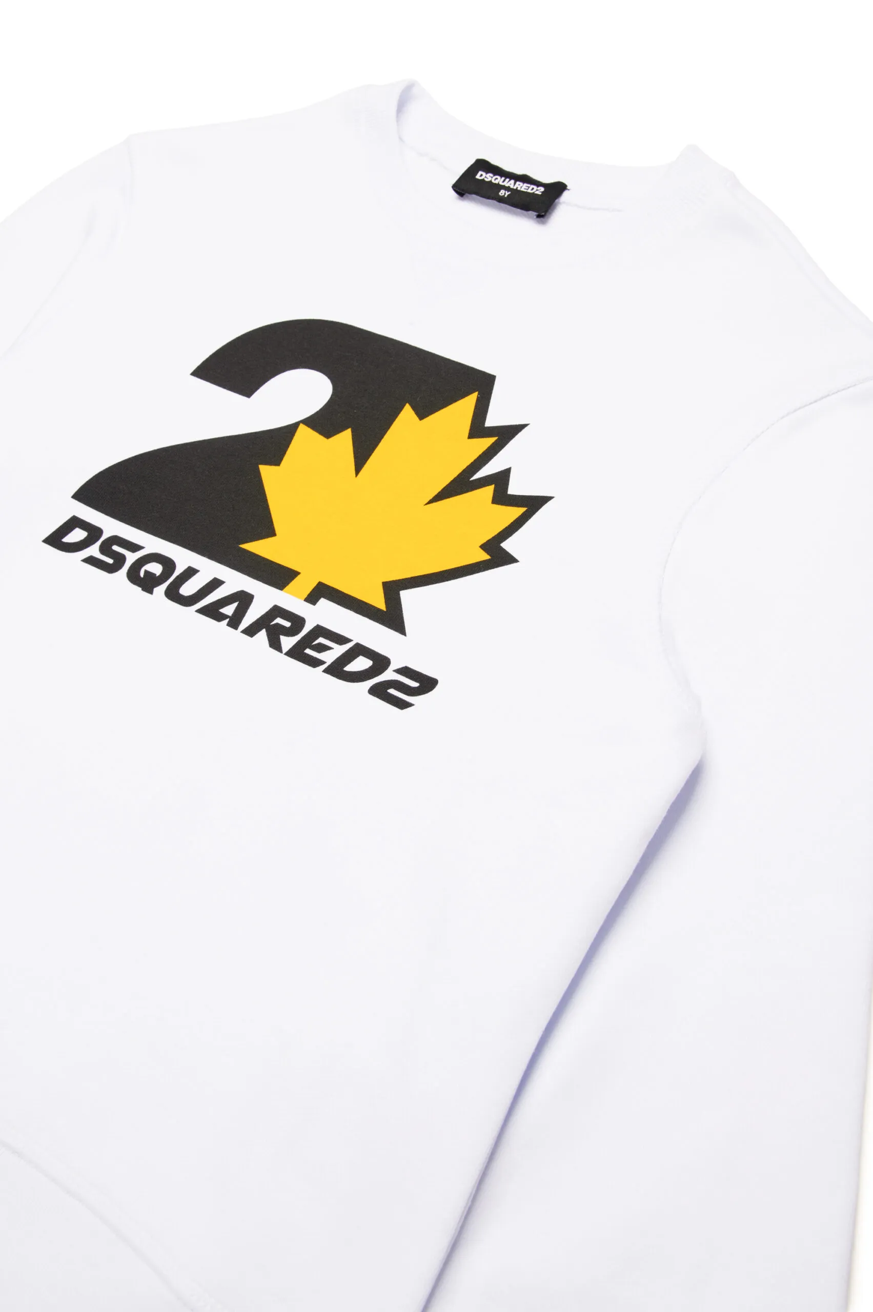 Dsquared2 felpa con stampa logo