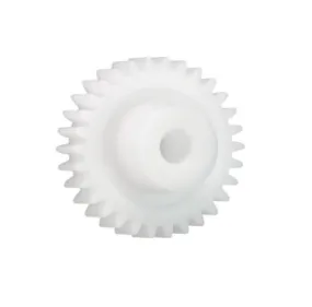 Ingranaggio cilindrico Igus, modulo 3, 19 denti, passo Ø 57mm, semigiunto Ø 24mm, foro Ø 12mm, in Iguform S270