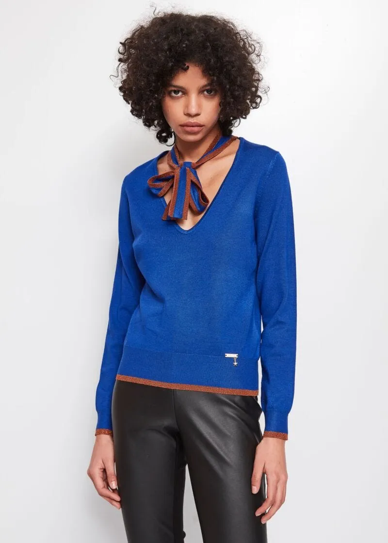 Maglia con fiocco