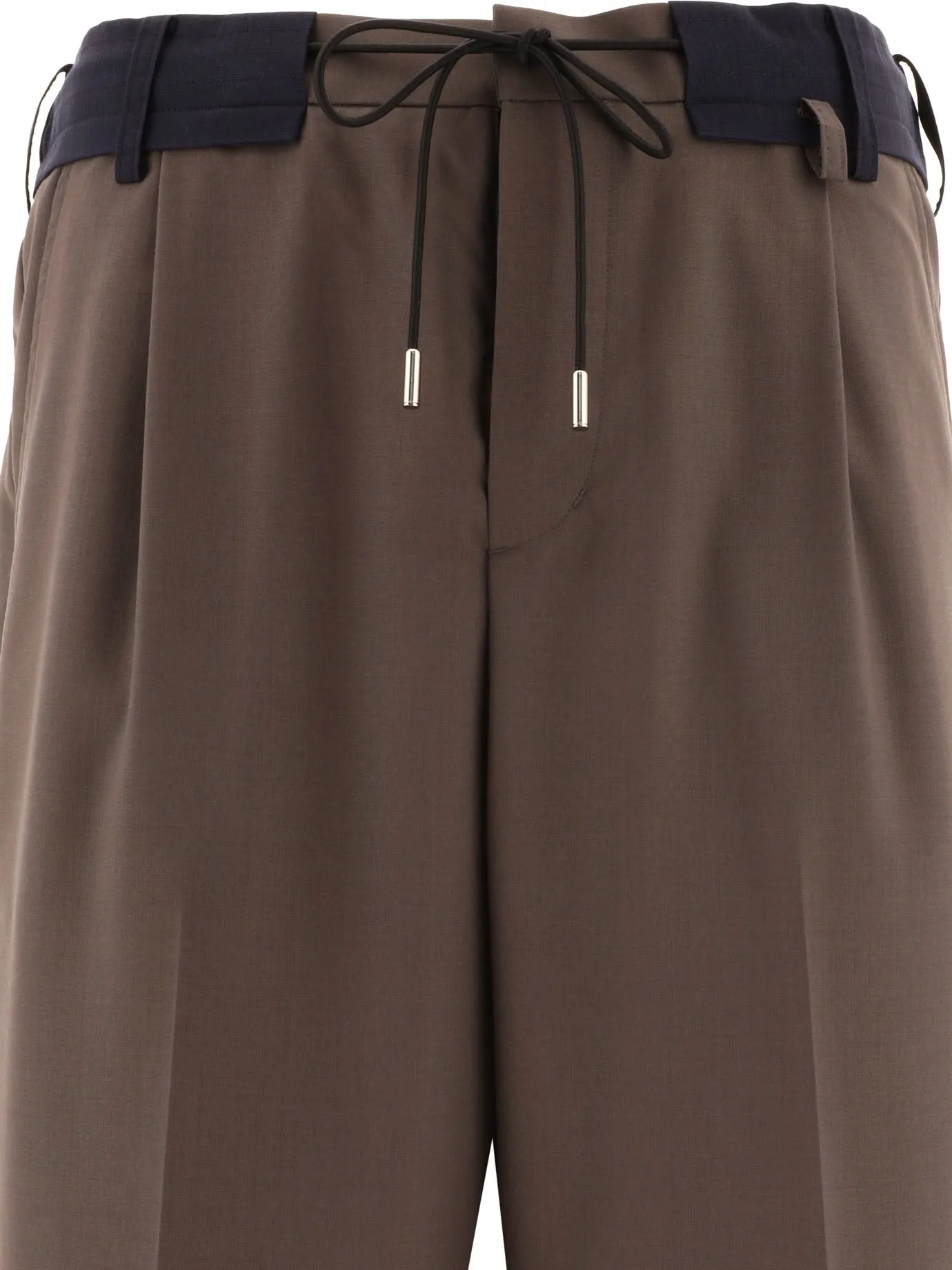 Pantaloni coulish conici di sacai