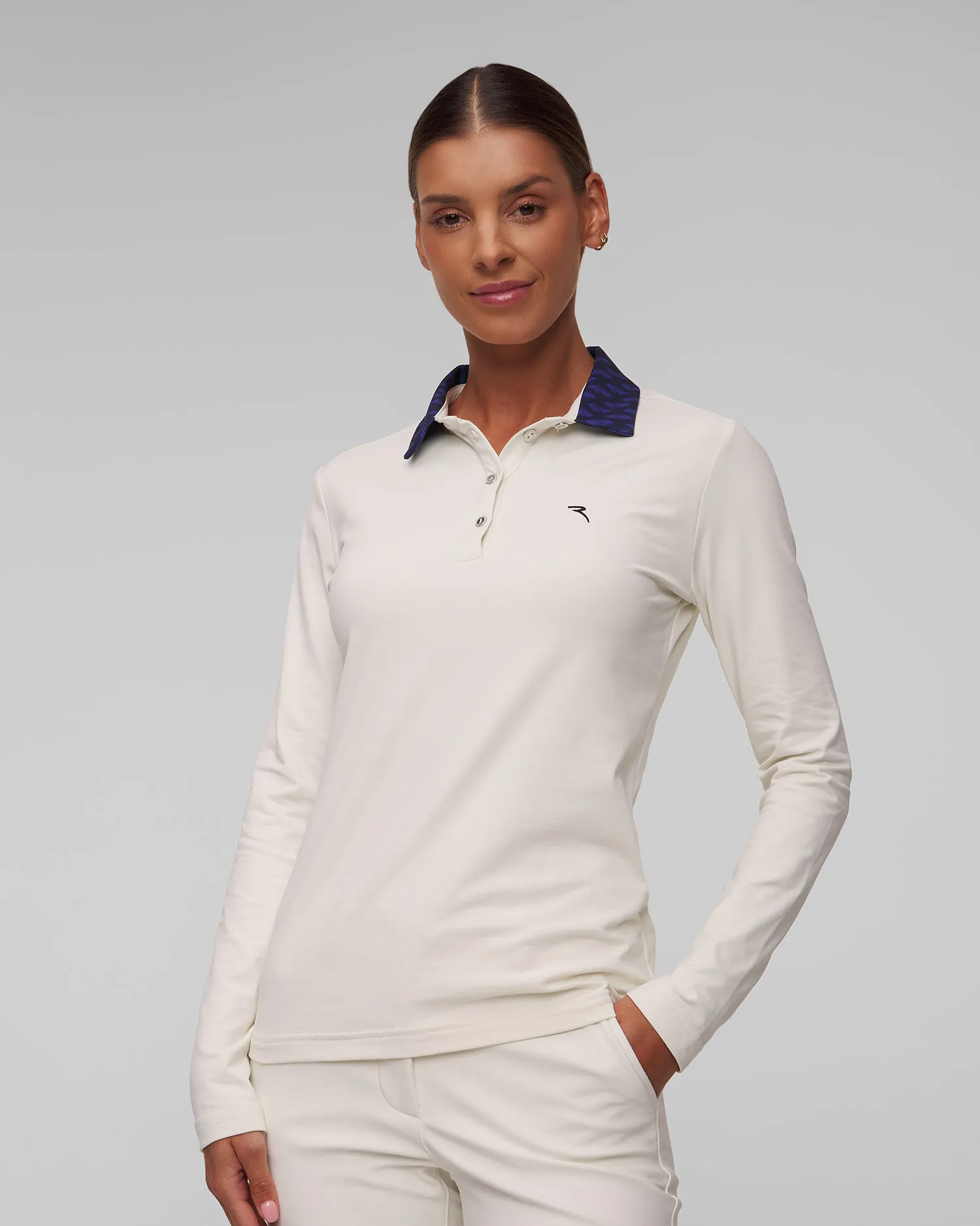 Polo a maniche lunghe da donna Chervo Affine A0005-150