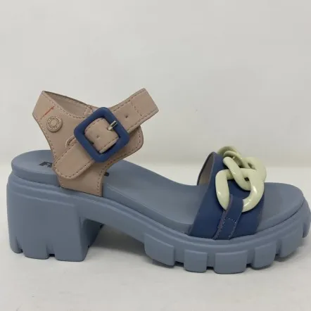 refresh sandalo vegan tacco 7 con accessorio
