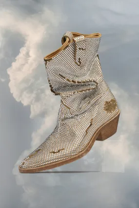 Stivali texani Tabi con strass