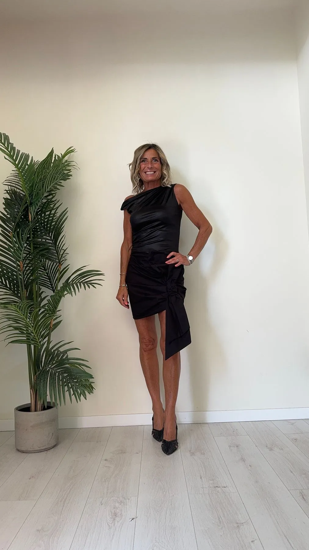 VICOLO - TB2723 - GONNA COTONE CON NODO SCESO